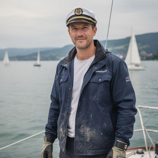 Maximilian Schmidt - Leiter der nautischen Ausbildung
